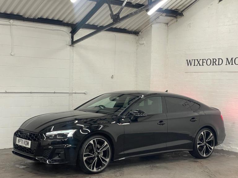 2022 Audi A5 2.0 TDI 40 Black Edition Sportback S Tronic quattro Euro 6 (s/s) 5dr HATCHBACK Diese...