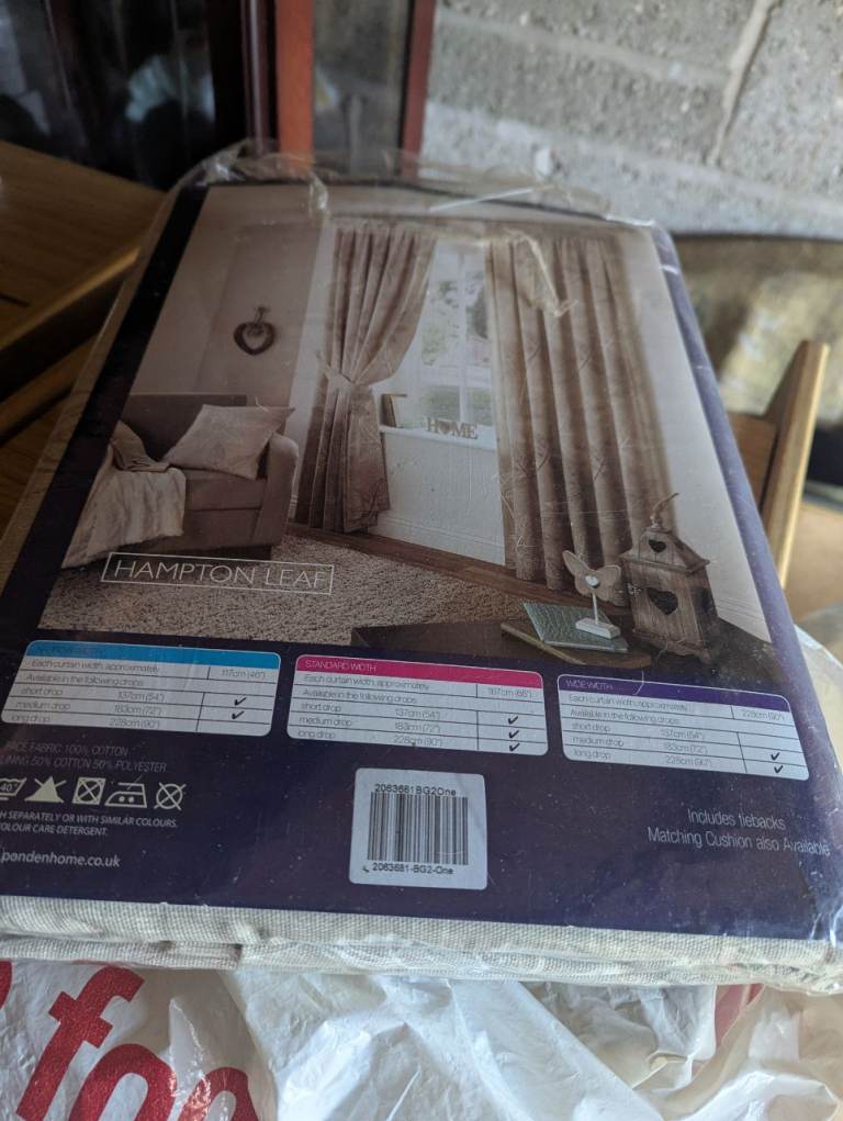 Brand new pair of curtains 