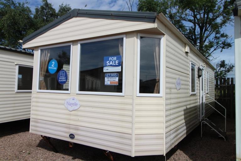 ABI Narelle 28x12 2 bed 2008 preowned static caravan for sale offsite