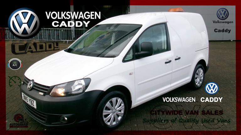 2015 Volkswagen Caddy 1.6 TDI BlueMotion 102PS Van NO VAT PANEL VAN Diesel Manual