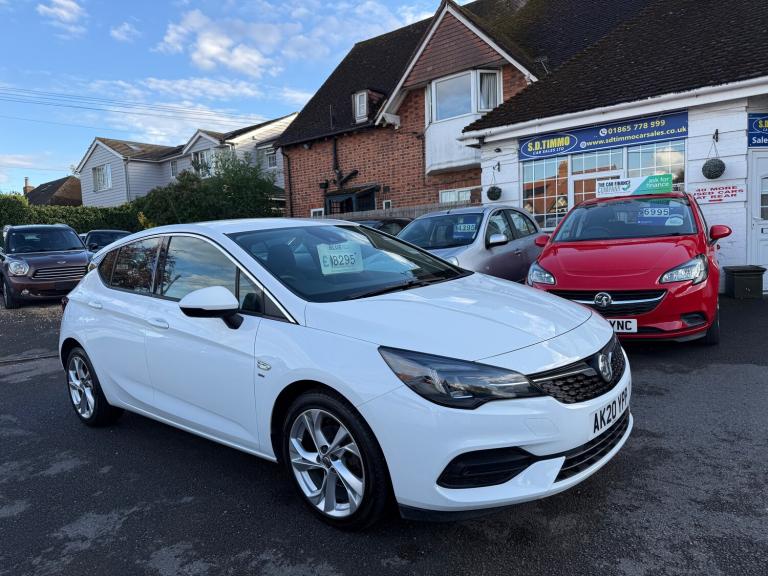 2020 Vauxhall Astra 1.2 Turbo SRi Hatchback 5dr Petrol Manual Euro 6 (s/s) (145