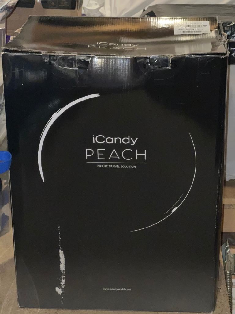 Icandy Peach 5, Duo pod Indigo, Parasol and clamp Indigo, Adaptors