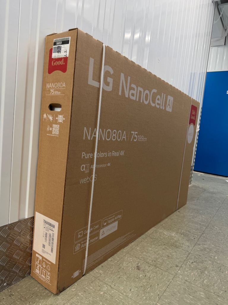 Brand new LG 75 inch NanoCell 4k smart tv 