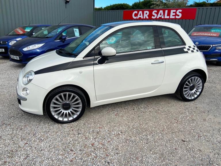 2010 Fiat 500 Lounge AUTOMATIC. .Low Mileage  Hatchback Petrol Automatic
