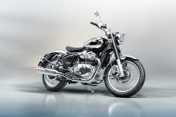 2025 ROYAL ENFIELD CLASSIC 650 BLACK CHROME MOTORCYCLE