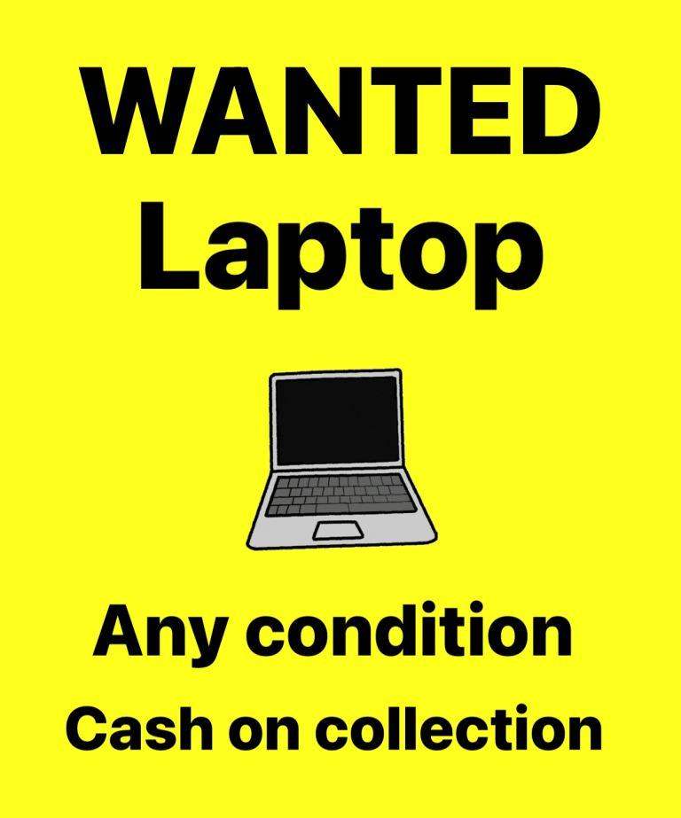 Wanted Laptops Gaming pc Desktop Spares Faulty Anything Considered