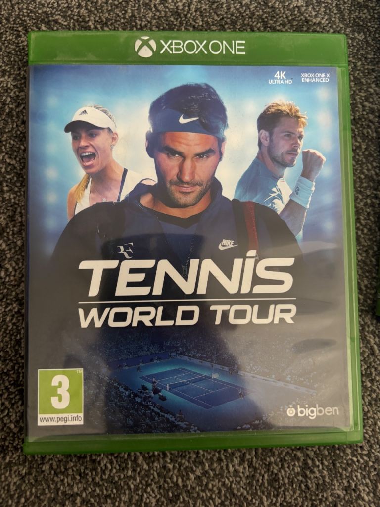 Xbox One Tennis World Tour Game – Good Condition