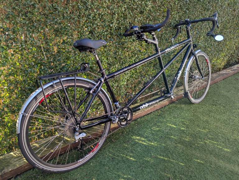 Stunning Condition ... Orbit Velocity Race tandem bicycle 22/18" in black