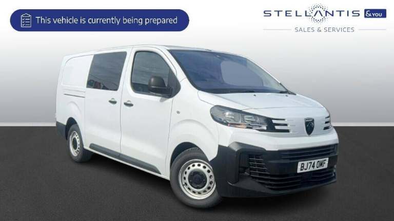 2024 Peugeot Expert 2.0 BlueHDi Professional Long Crew Van Double Cab 6dr Diesel Manual LWB Eur C...