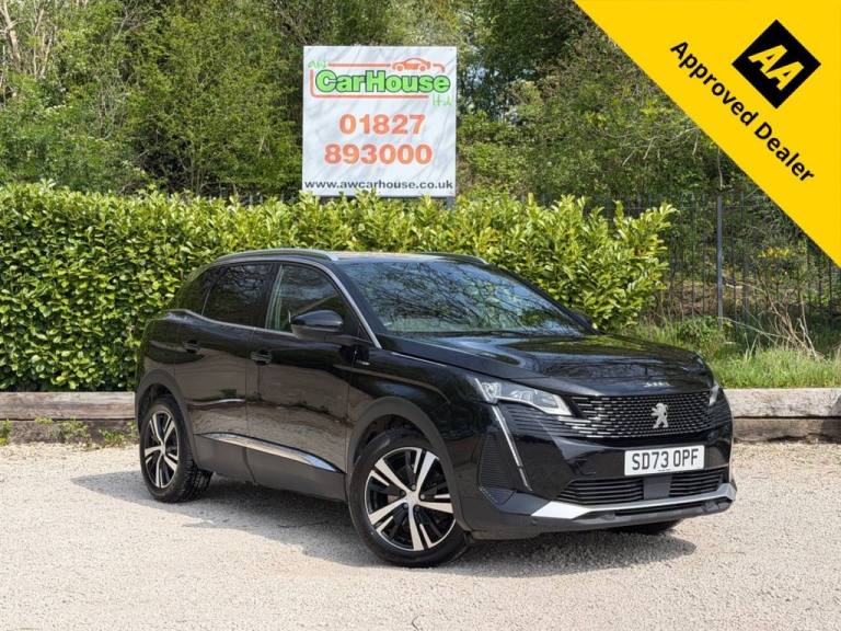 2023 73 PEUGEOT 3008 1.6 14.2KWH GT SUV 5DR PETROL PLUG-IN HYBRID E-EAT EURO 6 