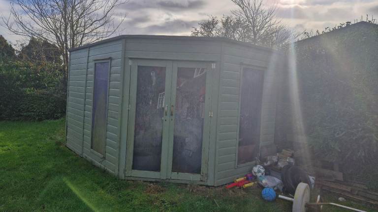 MERCIA 12 x 8 T & G Corner summerhouse