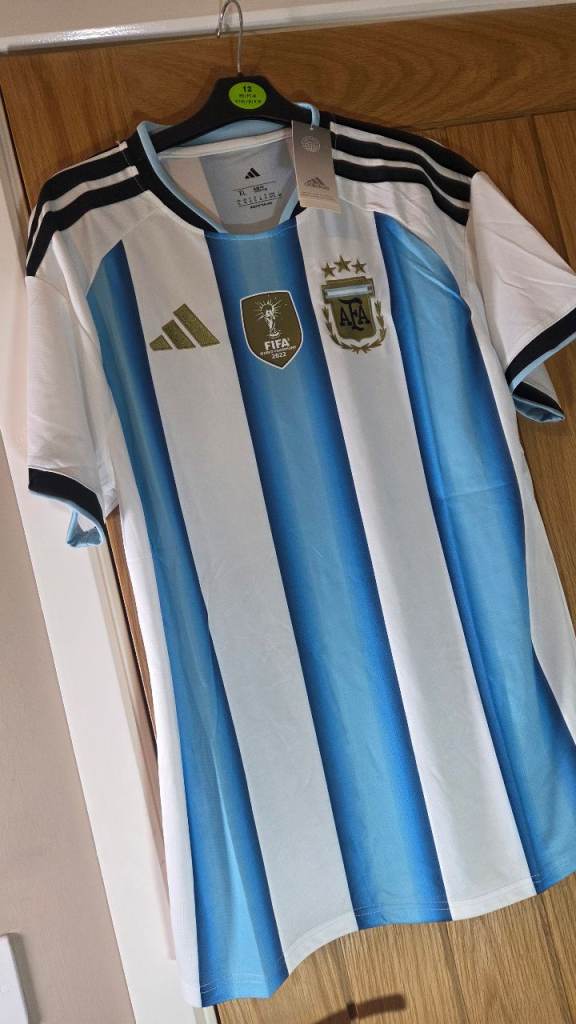 Adidas Argentina World Cup Football Shirt - New with Tags