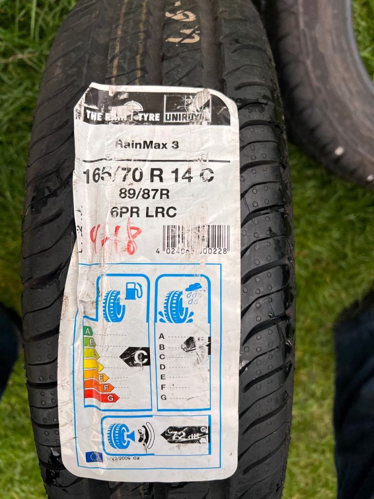 165/70/14C Uniroyal Rainmax 3 van tyres