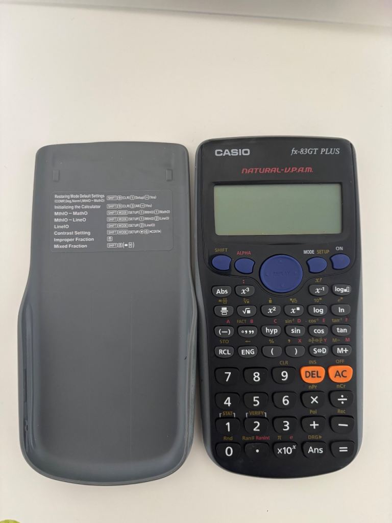 Casio fx-83GT PLUS Scientific Calculator with Cover