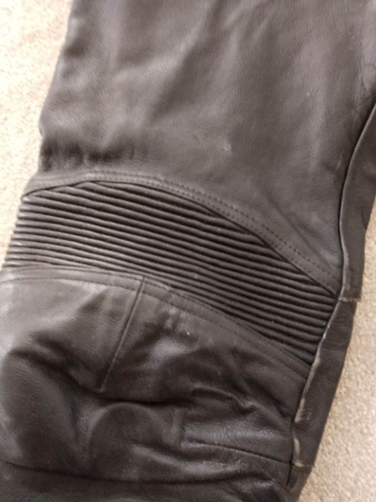 Mens Motorcycle leather trousers