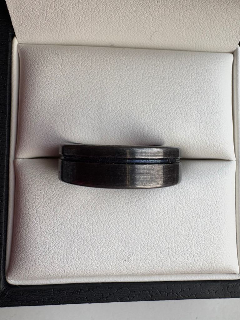 Tungsten ring men size V 