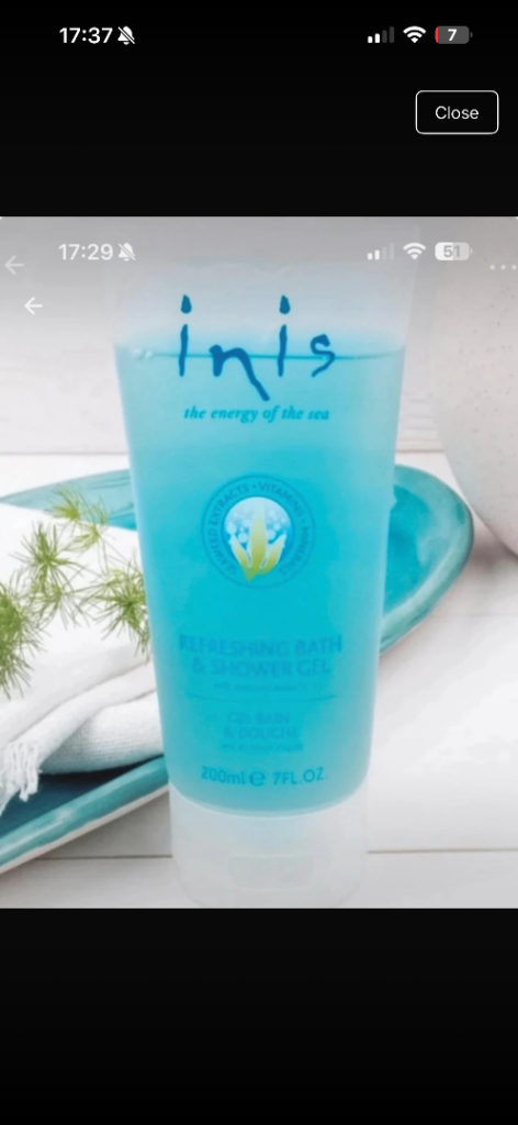 Inis body wash. X3