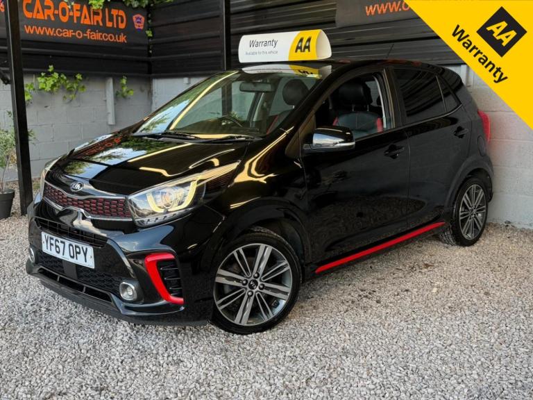 KIA PICANTO 1.3 GT-Line Black Manual Petrol 2017+NEW CLUTCH+BLUETOOTH+AIRCON+USB