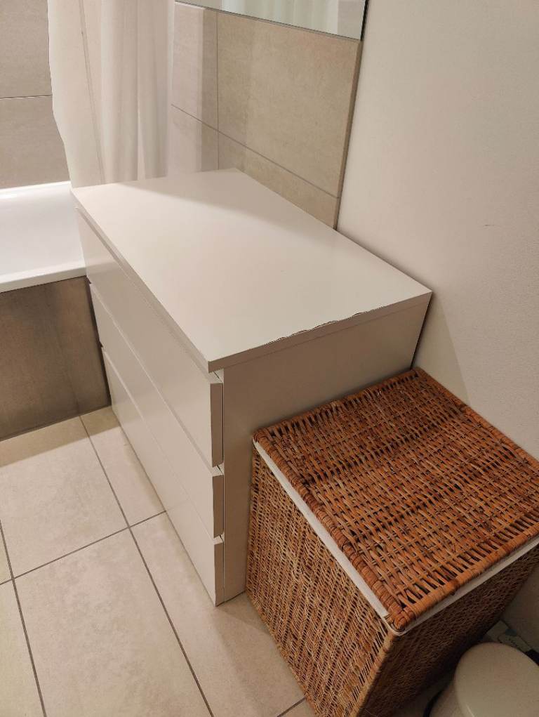 IKEA MALM Chest of 3 drawers - White