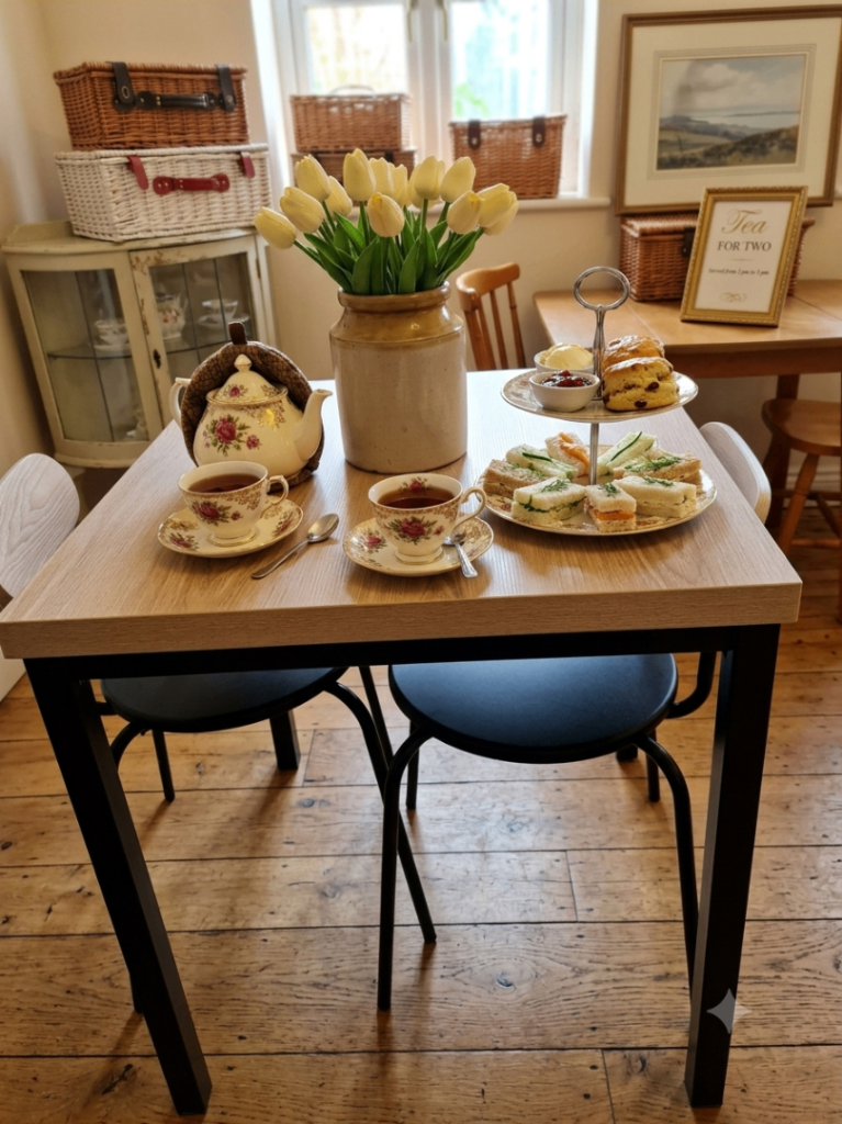 Table & 2 chairs 
