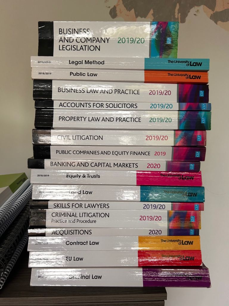 Law Books for Sale (University of Law / GDL & LPC Materials)