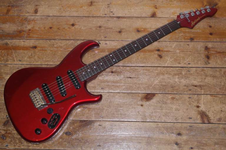 1980s Aria Pro II RS Classic made in Japan candy apple red