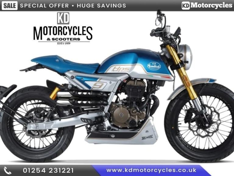 FB MONDIAL HPS UBBIALI 125cc learner legal sports commuter best motorcycle
