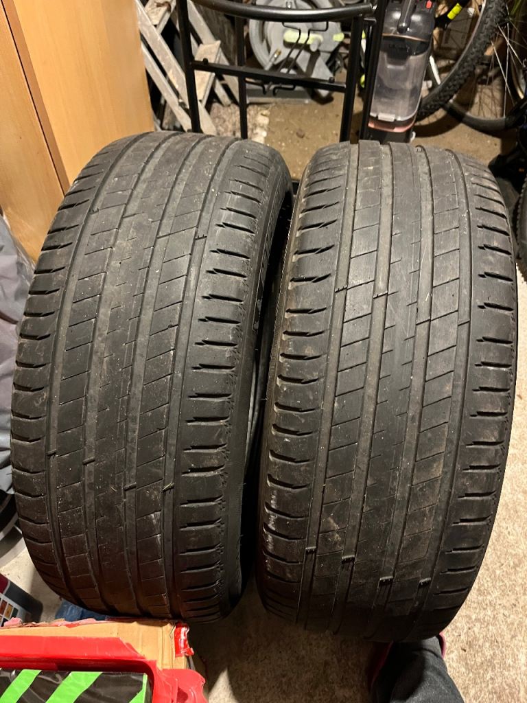 image for A pair of 235 55 19 Michelin Latitude 3 tyres