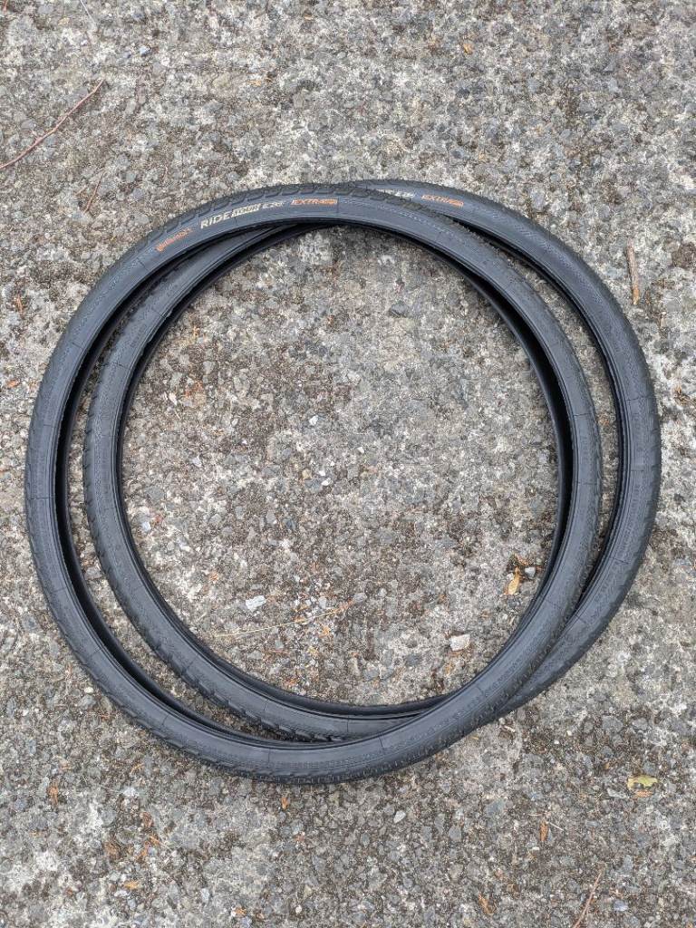 Continental Ride Tour E25 Extra Bike Tyres 42-584 (27.5") – Pair, As New