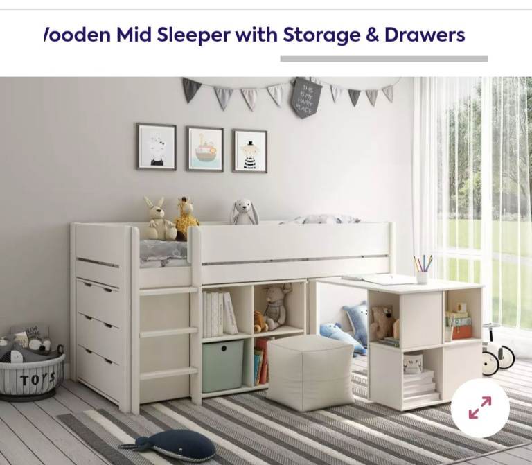 Mid Height Sleeper Bed