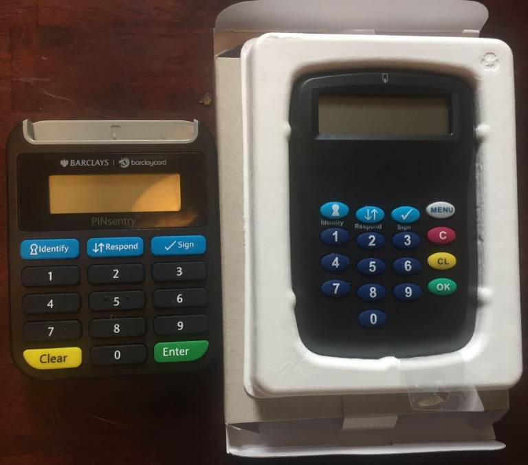 Free 2 x PINsentry Card Readers (G42 7ND) Please read description before messaging