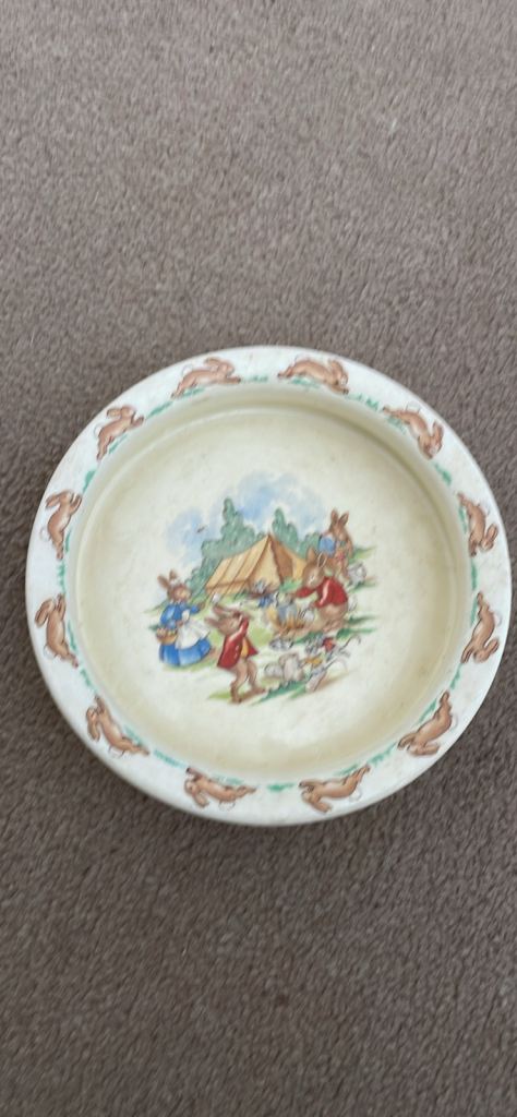 Beatrix Potter Peter Rabbit Children's Bowl - Vintage