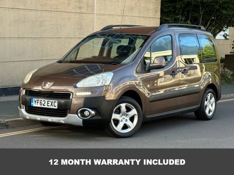 2012 Peugeot Partner Tepee 1.6 HDi 8v Tepee Outdoor MPV 5dr Diesel Manual (139 g/km, 115 bhp) MPV...