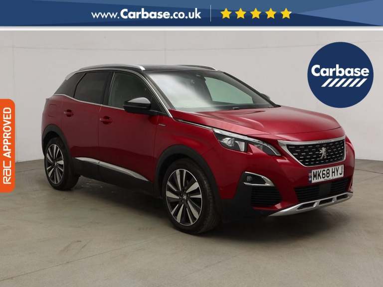 2018 Peugeot 3008 1.2 PureTech GT Line SUV 5dr Petrol Manual Euro 6 (s/s) (130 ps) SUV Manual
