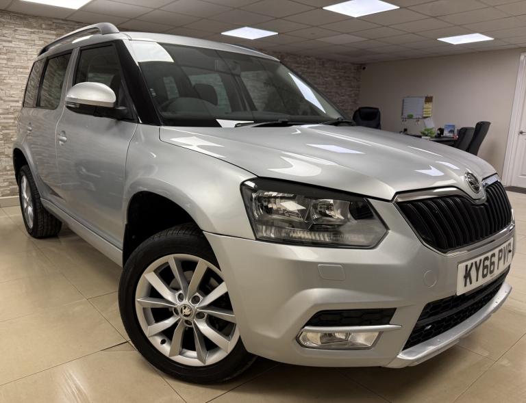 SKODA YETI 1.2 TSI SE Silver Manual Petrol 2016 WARRANTY 12 MONTHS MOT