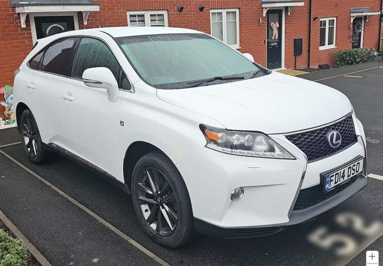 2014 Lexus RX 3.5 RX 450H F Sport CVT 4WD 5dr SUV Hybrid Automatic
