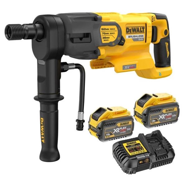 Dewalt dcd150x2 brushless core drill 2x 9ah batteries included brand new
