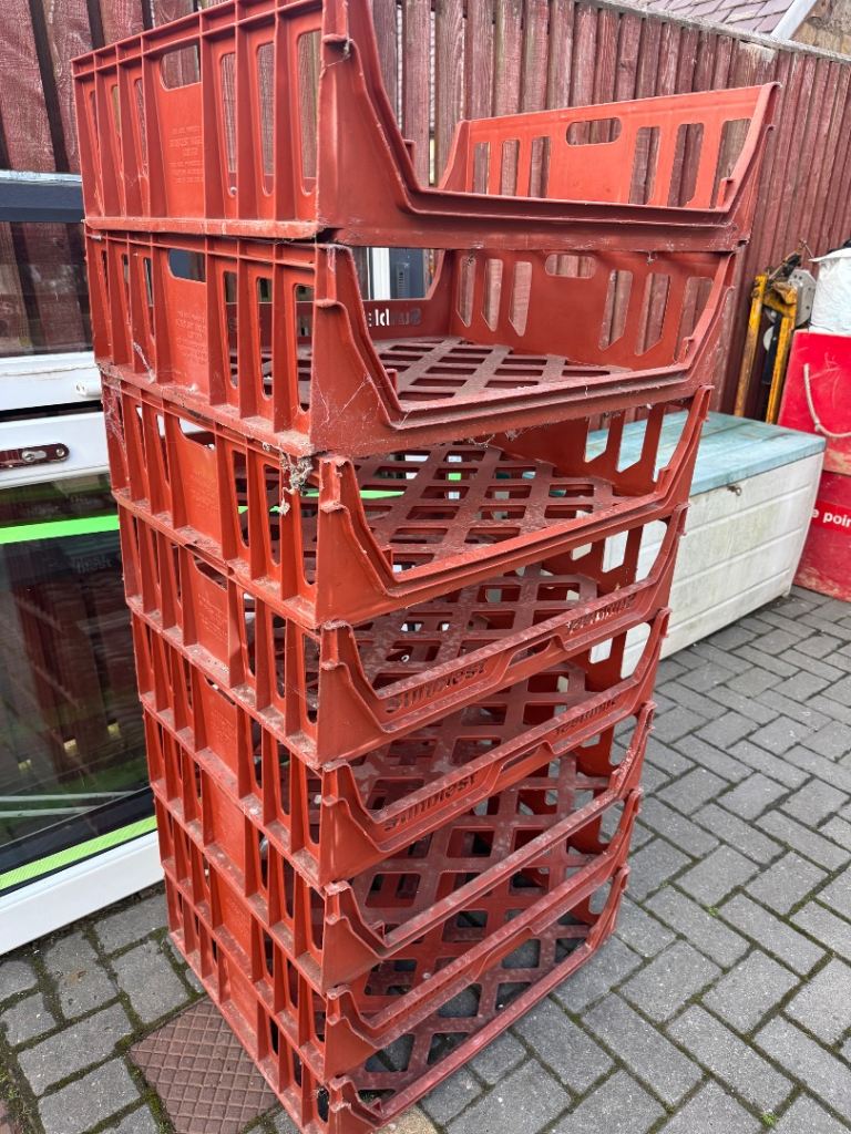 Plastic storage Crates 