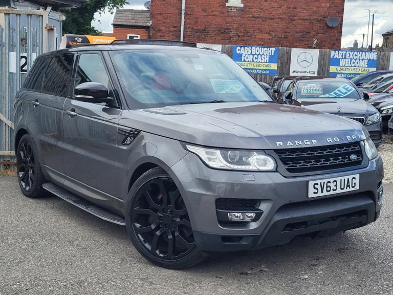 2013 Land Rover Range Rover Sport 3.0 SDV6 HSE DYNAMIC PAN ROOF RED LEATHERS TOP SPEC ESTATE Dies...
