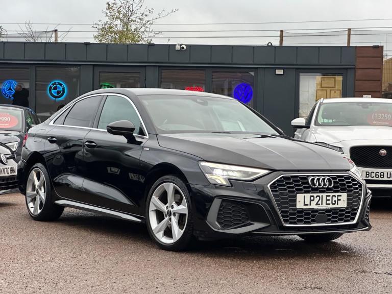2021 Audi A3 1.0 TFSI 30 S line S Tronic Euro 6 (s/s) 4dr SALOON Petrol Automatic