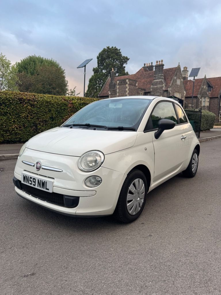 Fiat, 500, Hatchback, 2009, Manual, 1242 (cc), 3 doors