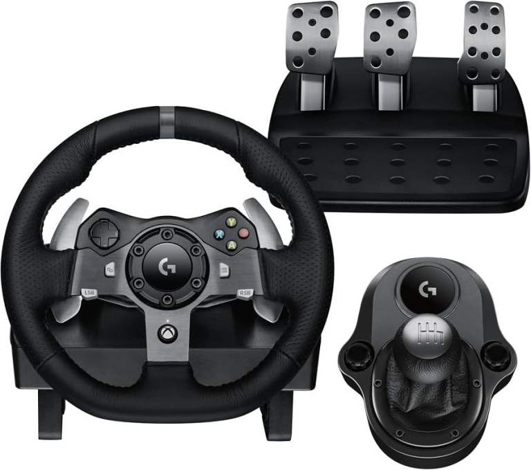 Logitech G29 Driving Force Racing Wheel, Pedals & Shifter - Good Condition