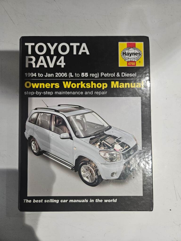 Haynes Manual for Toyota RAV4