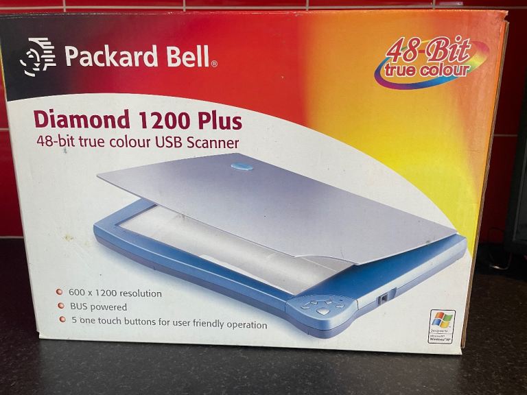 Packard Bell Diamond 1200 Plus Scanner