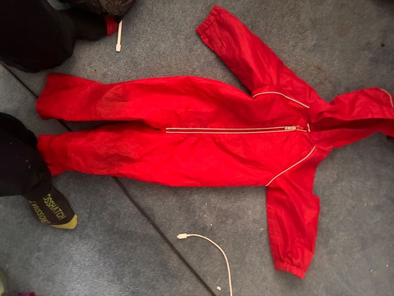 Good condition and quality mother care 18-24month lightweight puddlesuit 