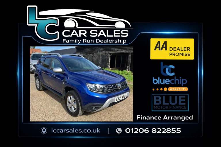 2021 Dacia Duster 1.3 TCe 130 Comfort 5dr HATCHBACK PETROL Manual