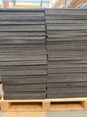 Grey Carpet Floor tiles Bitumen Backed Office Garage shop flooring other colours £1 per tile