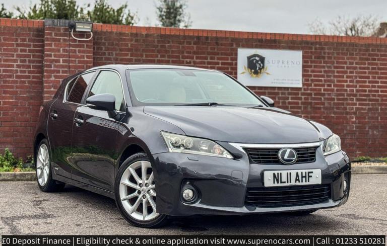 2011 Lexus CT 1.8 200h Premier Hatchback 5dr Petrol Hybrid CVT Euro 6 (s/s) (136 ps) HATCHBACK Pe...
