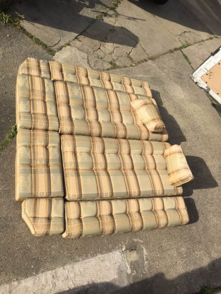 Campervan bed cushions