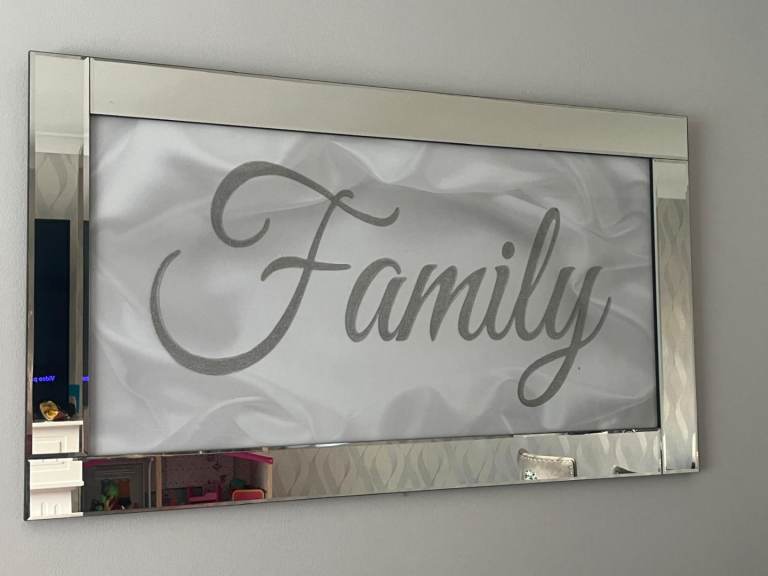 Mirror framed picture